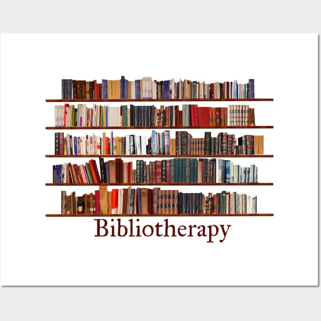 Bibliotherapy Wall Art by candhdesigns